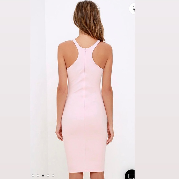 Lulu’s | Lady of the Hourglass Light Pink Bodycon Dress - Picture 2 of 8